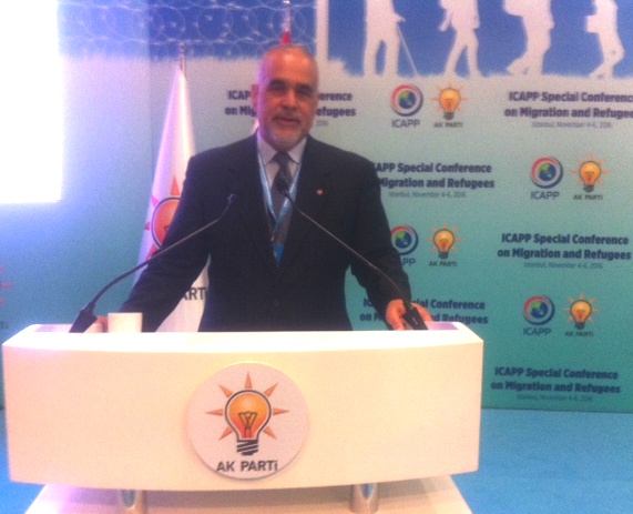 RAFFI HOVANNISIAN IN ISTANBUL: Addresses Conference of Asian Parties